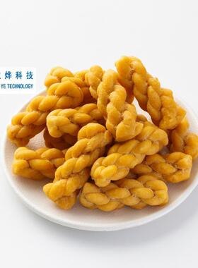 多功能双螺杆膨化零食蔬菜卷牛肉卷生产设备 麻花食品膨化机