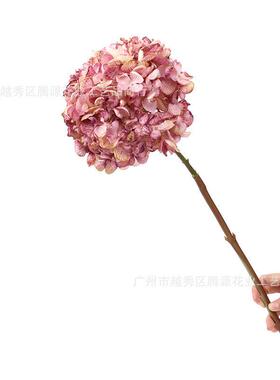仿真花绣球花 婚庆装饰绢布绣球家居装饰影楼拍摄仿真花