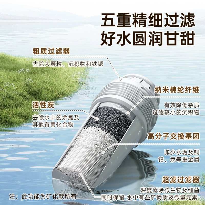 施诺布即热饮水机台式矿泉直饮水器家用茶吧机桌面小型净饮一体机 - 图1