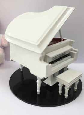 正品吉他车载车摆迷你木质小型提尤克里里吉他电贝钢琴模斯蛋电糕