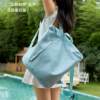 Outdoor Sports Backpack with Shoe Compartment and Moisture-Resistant Pocket Swim Bag Women's Waterproof Storage Bag Gym Backpack