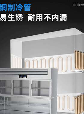 冷藏冷冻子母冰柜商用厨房立式保鲜工作台碗柜四门冰箱