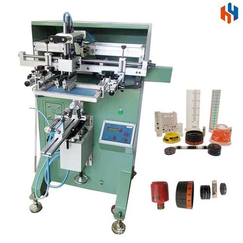 温度计刻度线丝印机玻璃陶瓷印刷机圆面丝网四色曲面高精度 - 图1