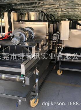 捷客迅面条加工流水线，熟面风冷摊凉设备源头工厂熟面摊凉喷油机