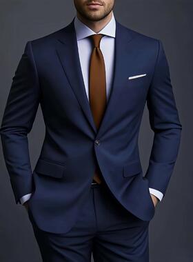 S 47328 Men's Suit Set 士西装两件套