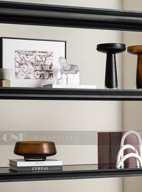 GXW艺贝子现代轻奢书书办柜家装花饰品瓶公室客厅样品房创意房摆