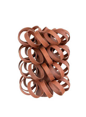 现代创意大波卷花瓶样板间酒店民宿家居客厅书房插花花器装饰摆件