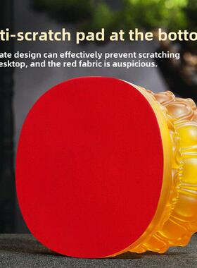 荷花水釉面佛像桌面摆件底座观音座家居客厅佛像供奉桌加厚修密座