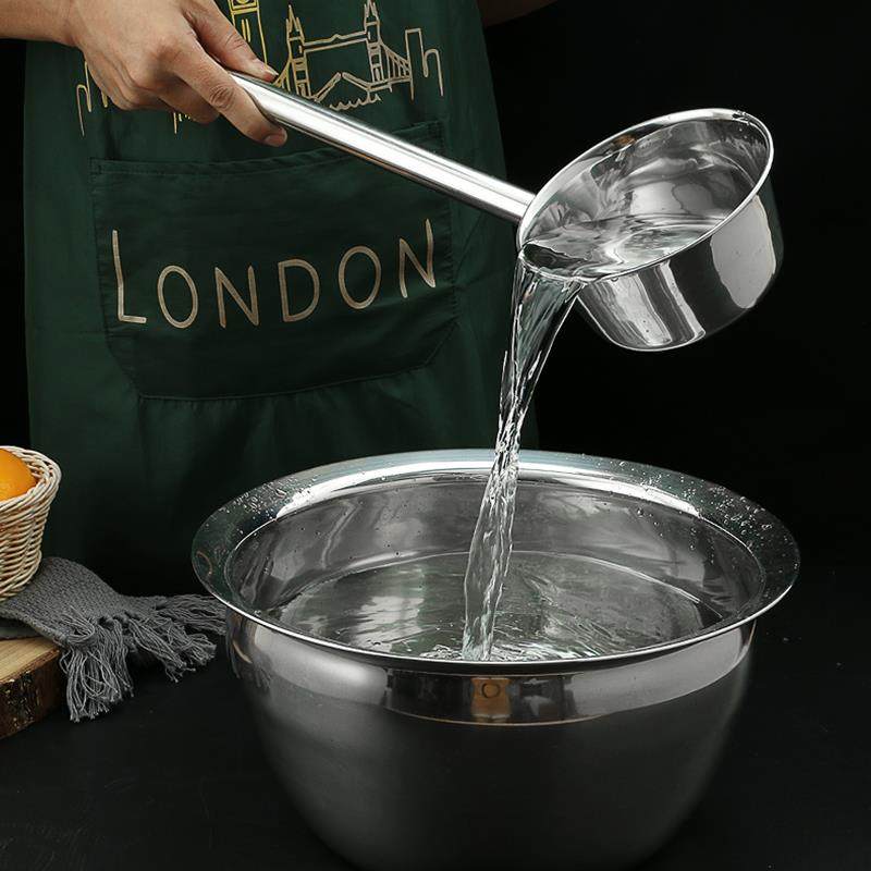 特厚水瓢304不锈钢水勺水舀子厨房加长柄食堂打粥大汤勺汤瓢水勺,淘宝优惠券,粉丝福利购,淘宝优惠卷