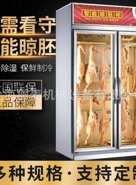 北京烤鸭晾胚柜鸽子叉烧恒温除湿解冻风干柜风干箱晾鸭柜风干房