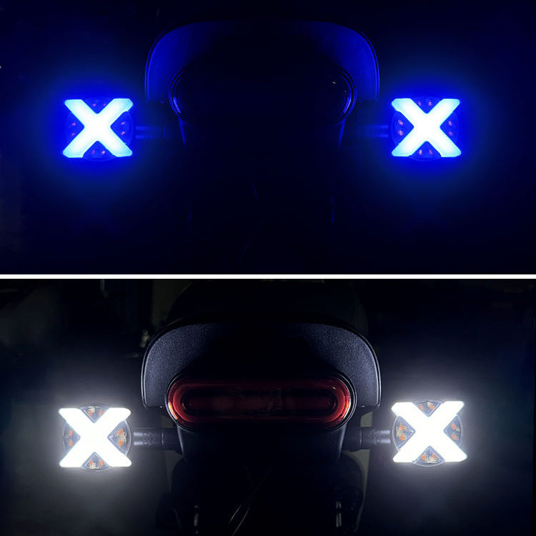 LED转向灯灵兽适用春风250sr改装电摩12V通用防水警示灯TR00,淘宝优惠券,粉丝福利购,淘宝优惠卷