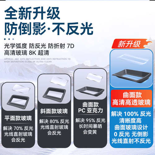 别克GL8陆尊PHEV混动新能源专用抬头显示保护罩HUD防尘罩内饰配件 - 图3