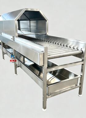 克纳斯控血输送机 生猪屠宰控血设备 食品级不锈钢平稳输送控血机