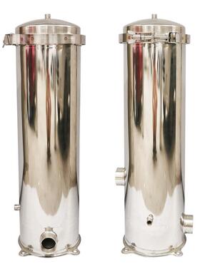 Water filter 20寸5芯304不锈钢 5T/H水处理精密保安过滤器供应