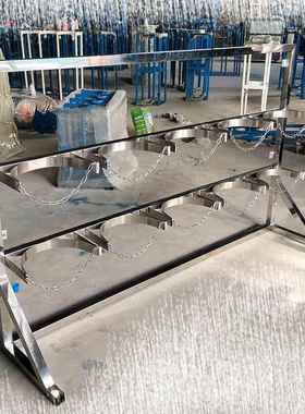 新款钢瓶固定架气瓶实验室存放固定架不锈钢防倒落地置物架