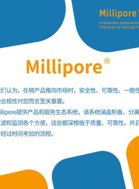 美国Millipore密理博PVDF白色表面纳滤膜HVLP04700亲水0.45um