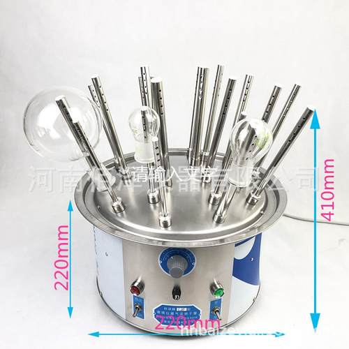 现货不锈钢玻璃仪器气流烘干器C型-20孔试管干燥器厂家发货 - 图2