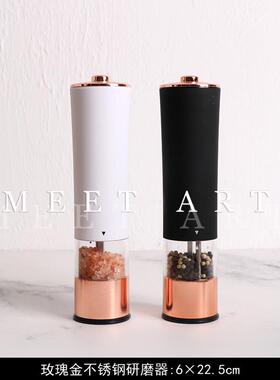 样板间厨房摆件 橱柜展厅木制胡椒研磨器饰品 餐厅餐桌饰品摆件