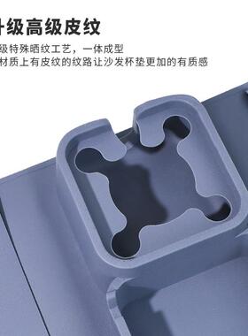 新品扶手杯垫欧洲原单布艺沙发保护垫沙发隔热多功能垫散热沙发杯
