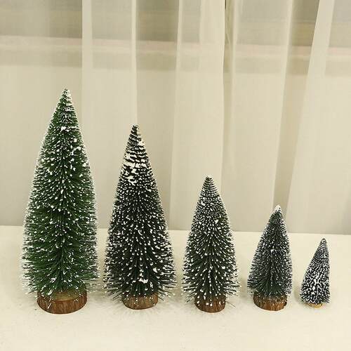 Christmas tree, pine tabletop decoration, small tree圣诞树松 - 图0