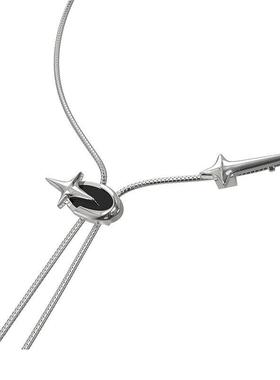 降凛系列星坠方舟项链可调节抽拉式长款小众抽绳项链女时尚百搭