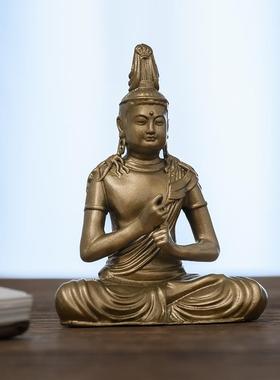 正品唐密大如来佛供铜摆件奉随身佛毗像卢遮那如来日中式禅意家居