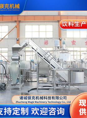 浓缩椰汁生产加工线 生榨椰子汁杀菌处理设备 椰奶原浆制作机器