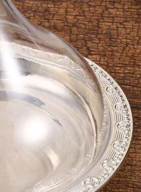 厂家直销欧式电镀点心盘 简约款透明亚克力盖 铁艺点心收纳盘