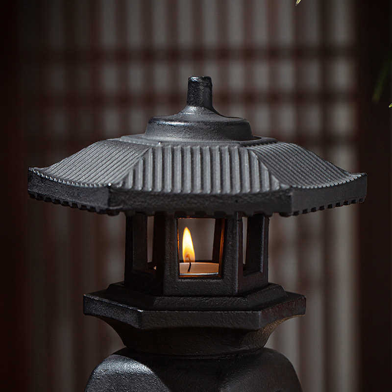 铸铁香炉长安灯烛台装饰灯铁质禅意复古宫灯客厅茶室影视摆件批发,淘宝优惠券,粉丝福利购,淘宝优惠卷