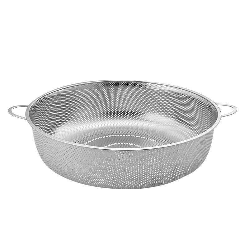 不锈钢洗珍珠沥水筛 水果篮 淘米洗菜青菜盆 带孔漏水盆 蔬菜篮架,淘宝优惠券,粉丝福利购,淘宝优惠卷