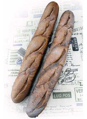 半米多长法棒黑麦面包MBD-27创意家居摆设影视道具房产样板房布景