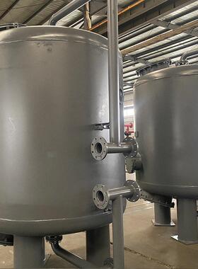 全自动反冲洗多介质过滤器石英砂浅层砂过滤设备活性炭树脂锰砂