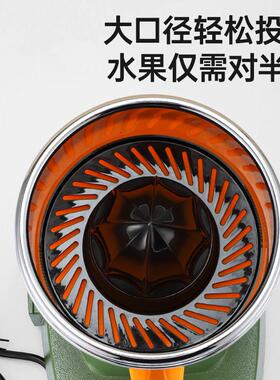 工厂直供电动橙汁机商用大功率渣汁分离机柠檬石榴手压水果榨汁机