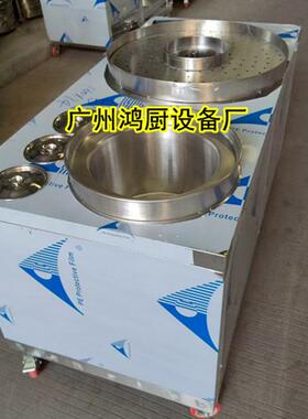 电热港式双锅喷泉牛杂车 汤粉牛杂组合车 香港喷泉牛杂设备定制