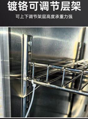 钛金款吧台柜酒吧KTV啤酒饮料冷藏商用桌上型风冷展示柜冰箱厂家