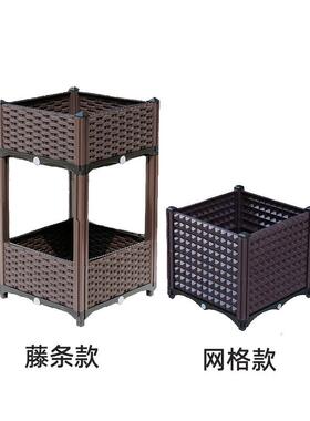 阳台楼顶花盆户外花圃苗圃育苗箱家庭园艺种菜箱绿化工程种植箱