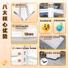 Household storage rack hole board shelf floor-standing multi-layer all-in-one wall storage rack living room balcony supermarket storage rack