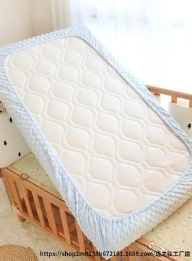 婴儿床单豆豆绒床笠单件儿童床床罩宝宝床上用品a类