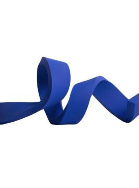 扭曲彩色飘带摆件北欧简约创意家居酒店样板房客厅玄关餐厅装饰带