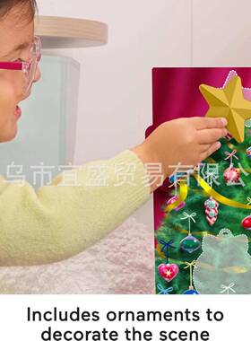 跨境新品2026年圣诞节倒计时盲盒儿童玩具宝贝女童装饰品可爱迷你