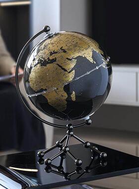 创意地球仪轻奢摆件现代客厅高档家居饰品办公桌电视柜桌面装饰品