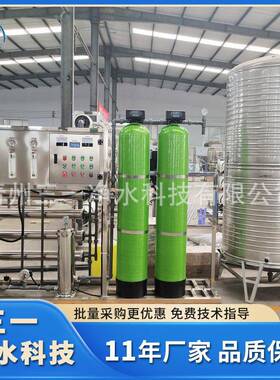 大型工业反渗透水处理设备食品日化工业10吨20吨30吨RO纯净水设备