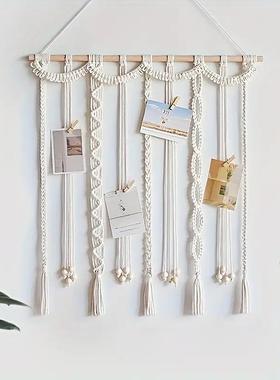 房间改造好物件编织照片墙装饰品摆件家居客厅卧房墙面收纳挂毯