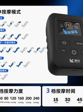 空气波气囊腿部按摩仪家用运动恢复充电四腔长版按摩仪送长辈礼物