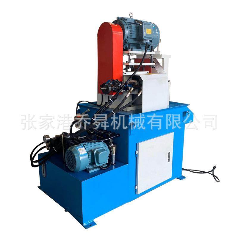 DJ-180单头液压倒角机不锈钢圆棒钢管中心打孔端面无毛刺坡口机 - 图0