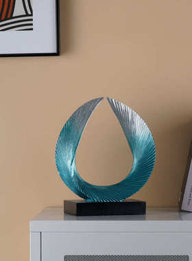 春季轻奢简约抽象飞煌腾达摆件创意家居饰品酒柜装饰品办公室摆设