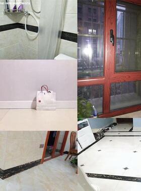 。3d鱼缸拼花镜框自黏贴纸木纹玻璃瓷砖腰线贴壁纸整体橱柜包边条