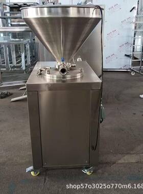 液压自动灌肠机全自动50升液压灌肠设备红肠加工成套设备