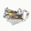 Screw stacking machine mud sludge treatment equipment solid liquid dry and wet separator fully automatic screw stacking dehydrator intelligent