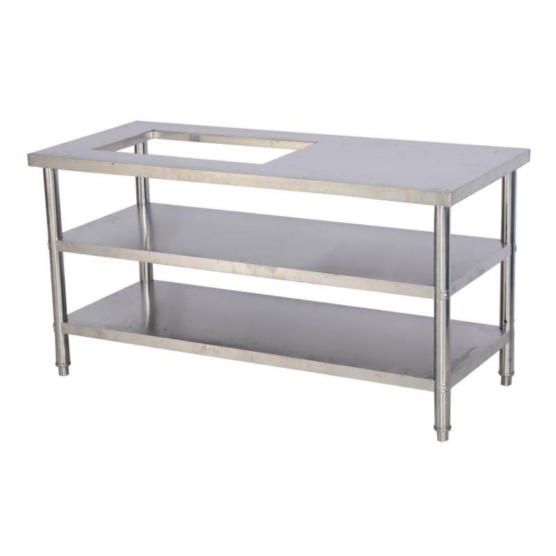 嵌入式开孔加厚不锈钢厨房煤天然气炉家庭租赁切菜炉货架工作台,淘宝优惠券,粉丝福利购,淘宝优惠卷